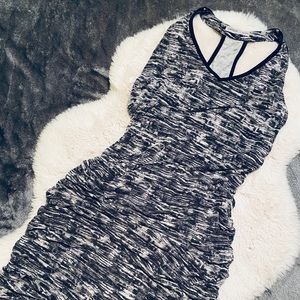 ATHLETA Active woven dress with side ruching